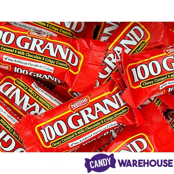 100 Grand Fun Size Candy Bars: 10-Ounce Bag 5 100 Grand Fun Size Candy Bars: 10-Ounce Bag - Image 3