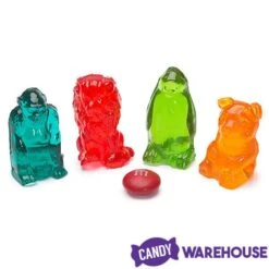 3D Gummy Animals Candy Bags: 10-Piece Set -Candy Store 3d gummy animals candy bags 10 piece set candy warehouse 4