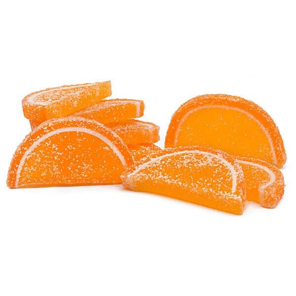 Albanese Candy Fruit Jell Slices - Orange: 5LB Box 3 Albanese Candy Fruit Jell Slices - Orange: 5LB Box