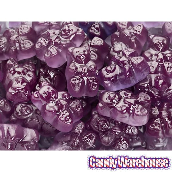 Albanese Purple Grape Gummy Bears: 5LB Bag 7 Albanese Purple Grape Gummy Bears: 5LB Bag - Image 5