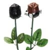 Albert's Foiled Milk Chocolate Roses - Black: 20-Piece Bouquet -Candy Store albert s foiled milk chocolate roses black 20 piece bouquet candy warehouse 1