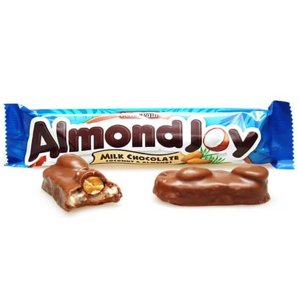 Almond Joy Candy Bars: 36-Piece Box 3 Almond Joy Candy Bars: 36-Piece Box