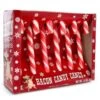 Archie McPhee Bacon Candy Canes: 6-Piece Box -Candy Store archie mcphee bacon candy canes 6 piece box candy warehouse 1