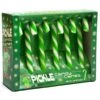 Archie McPhee Pickle Candy Canes: 6-Piece Box