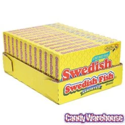 Assorted Swedish Fish Candy 3.5-Ounce Packs: 12-Piece Box 9 Assorted Swedish Fish Candy 3.5-Ounce Packs: 12-Piece Box -Candy Store assorted swedish fish candy 3 5 ounce packs 12 piece box candy warehouse 4 ca8d6b31 0e9b 4d91 b25b ab9241aa1d27