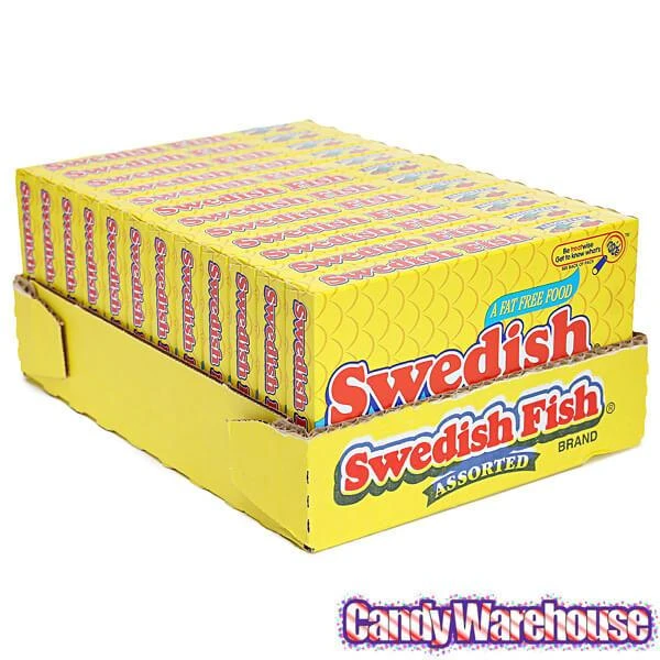 Assorted Swedish Fish Candy 3.5-Ounce Packs: 12-Piece Box 6 Assorted Swedish Fish Candy 3.5-Ounce Packs: 12-Piece Box - Image 4