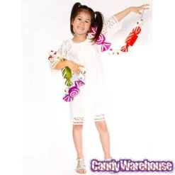 Assorted Swirl Jewel Candy Ornaments 6-Foot Garland -Candy Store assorted swirl jewel candy ornaments 6 foot garland candy warehouse 3