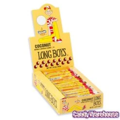 Atkinson Coconut Long Boys Candy: 48-Piece Display -Candy Store atkinson coconut long boys candy 48 piece display candy warehouse 3 b297315a a610 4da9 98b5 956da8b6718f