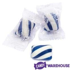 Atkinson Hard Candy Twists - Blue And White : 5LB Bag -Candy Store atkinson hard candy twists blue and white 5lb bag candy warehouse 3