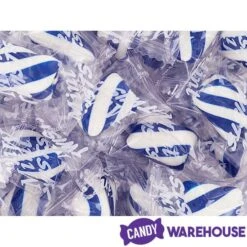 Atkinson Hard Candy Twists - Blue And White : 5LB Bag -Candy Store atkinson hard candy twists blue and white 5lb bag candy warehouse 4