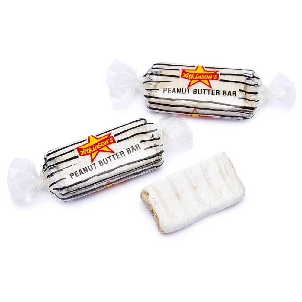 Atkinson Peanut Butter Bars Candy: 3LB Bag 3 Atkinson Peanut Butter Bars Candy: 3LB Bag