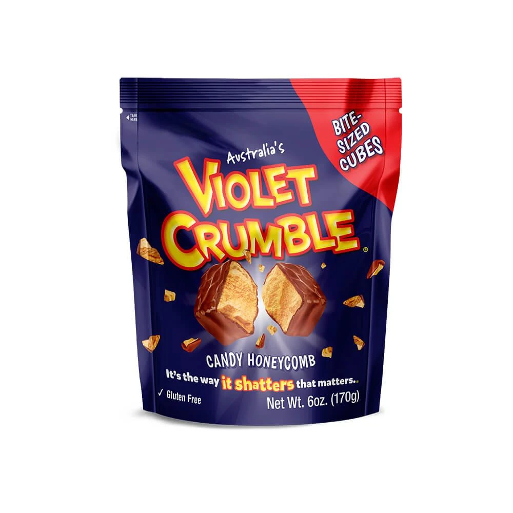 Australia's Violet Crumble Candy: 8 Piece Box 3 Australia's Violet Crumble Candy: 8 Piece Box