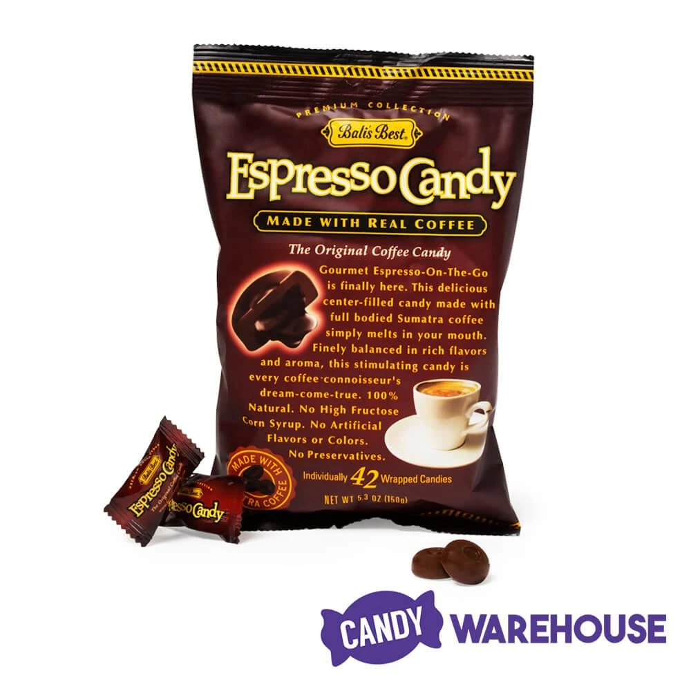 Bali's Best Espresso Candy 5.3-Ounce Bag: 12-Piece Box 4 Bali's Best Espresso Candy 5.3-Ounce Bag: 12-Piece Box - Image 2