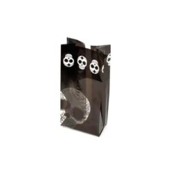 Black Cello Candy Bags With Day Of The Dead Skulls: 100-Piece Box 9 Black Cello Candy Bags With Day Of The Dead Skulls: 100-Piece Box -Candy Store black cello candy bags with day of the dead skulls 100 piece box candy warehouse 4
