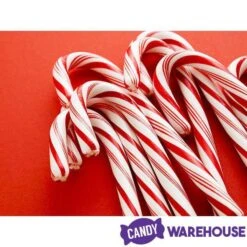 Bobs Sweet Stripes Traditional Red & White Peppermint Candy Canes: 96-Piece Pail -Candy Store bobs sweet stripes traditional red and white peppermint candy canes 96 piece pail candy warehouse 5