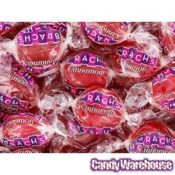 Brach's Cinnamon Hard Candy Discs: 1LB Bag -Candy Store brach s cinnamon hard candy discs 1lb bag candy warehouse 3