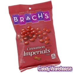 Brach's Cinnamon Imperials: 9-Ounce Bag 7 Brach's Cinnamon Imperials: 9-Ounce Bag -Candy Store brach s cinnamon imperials 9 ounce bag candy warehouse 3