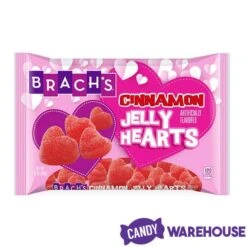 Brach's Cinnamon Jelly Hearts: 12-Ounce Bag -Candy Store brach s cinnamon jelly hearts 12 ounce bag candy warehouse 4