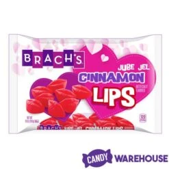 Brach's Juju Cinnamon Lips: 10-Ounce Bag -Candy Store brach s juju cinnamon lips 10 ounce bag candy warehouse 4