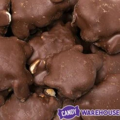 Brach's Milk Chocolate Caramel Peanut Clusters Candy: 10-Ounce Bag -Candy Store brach s milk chocolate caramel peanut clusters candy 10 ounce bag candy warehouse 3