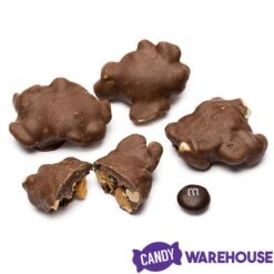 Brach's Milk Chocolate Peanut Clusters Candy: 10-Ounce Bag -Candy Store brach s milk chocolate peanut clusters candy 10 ounce bag candy warehouse 3 4c947388 5f5e 44e8 80a1 f3dddc0907cd