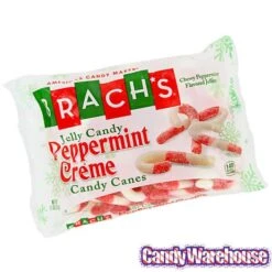 Brach's Peppermint Creme Jelly Candy Canes: 40-Piece Bag -Candy Store brach s peppermint creme jelly candy canes 40 piece bag candy warehouse 4