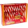 Brach's Red Hots Candy Canes: 12-Piece Box -Candy Store brach s red hots candy canes 12 piece box candy warehouse 1
