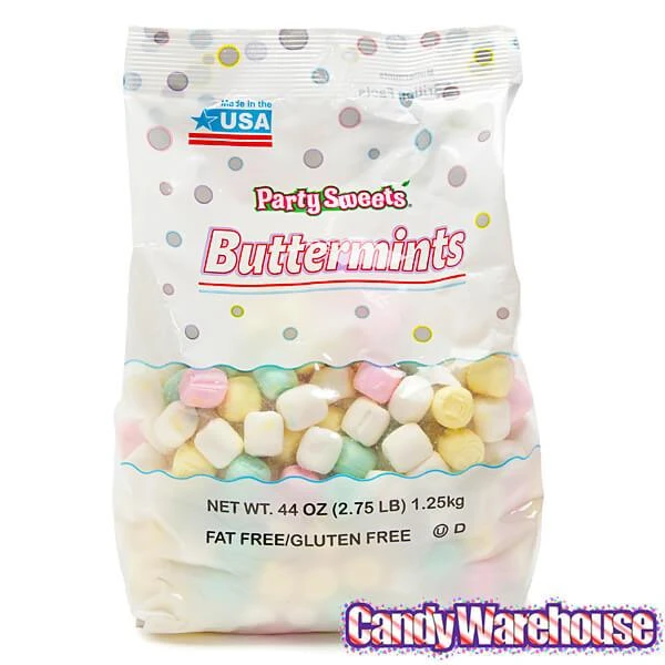 Butter Mint Creams - Assorted Pastels: 2.75LB Bag 6 Butter Mint Creams - Assorted Pastels: 2.75LB Bag - Image 4