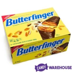 Butterfinger Candy Bars: 36-Piece Box -Candy Store butterfinger candy bars 36 piece box candy warehouse 4
