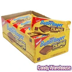 Butterfinger Peanut Butter Cups Candy Packs: 24-Piece Box -Candy Store butterfinger peanut butter cups candy packs 24 piece box candy warehouse 4