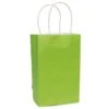 Candy Bags With Handles - Lime Green: 12-Piece Pack -Candy Store candy bags with handles lime green 12 piece pack candy warehouse 1