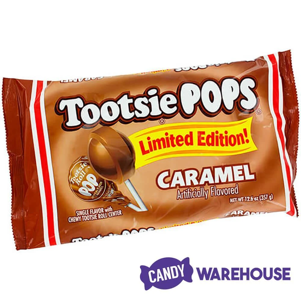 Caramel Tootsie Pops: 20-Piece Bag 5 Caramel Tootsie Pops: 20-Piece Bag - Image 3