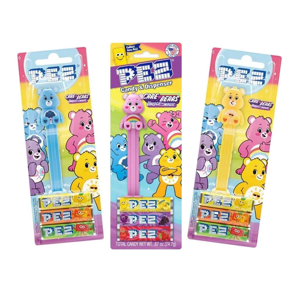 Care Bears PEZ Candy Blister Packs: 12-Piece Display 3 Care Bears PEZ Candy Blister Packs: 12-Piece Display