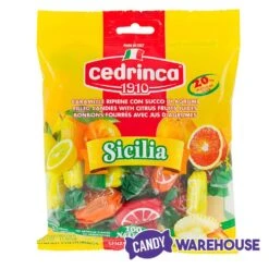 Cedrinca Citrus Flavored Hard Candy: 5.25-Ounce Bag -Candy Store cedrinca citrus flavored hard candy 5 25 ounce bag candy warehouse 3