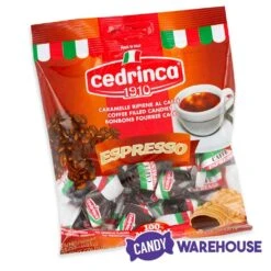 Cedrinca Espresso Hard Candy: 4.25-Ounce Bag -Candy Store cedrinca espresso hard candy 4 25 ounce bag candy warehouse 3