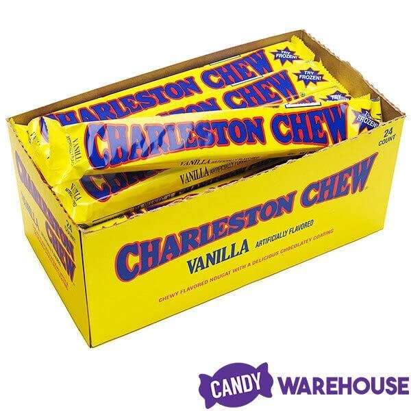Charleston Chew Candy Bars - Vanilla: 24-Piece Box 5 Charleston Chew Candy Bars - Vanilla: 24-Piece Box - Image 3