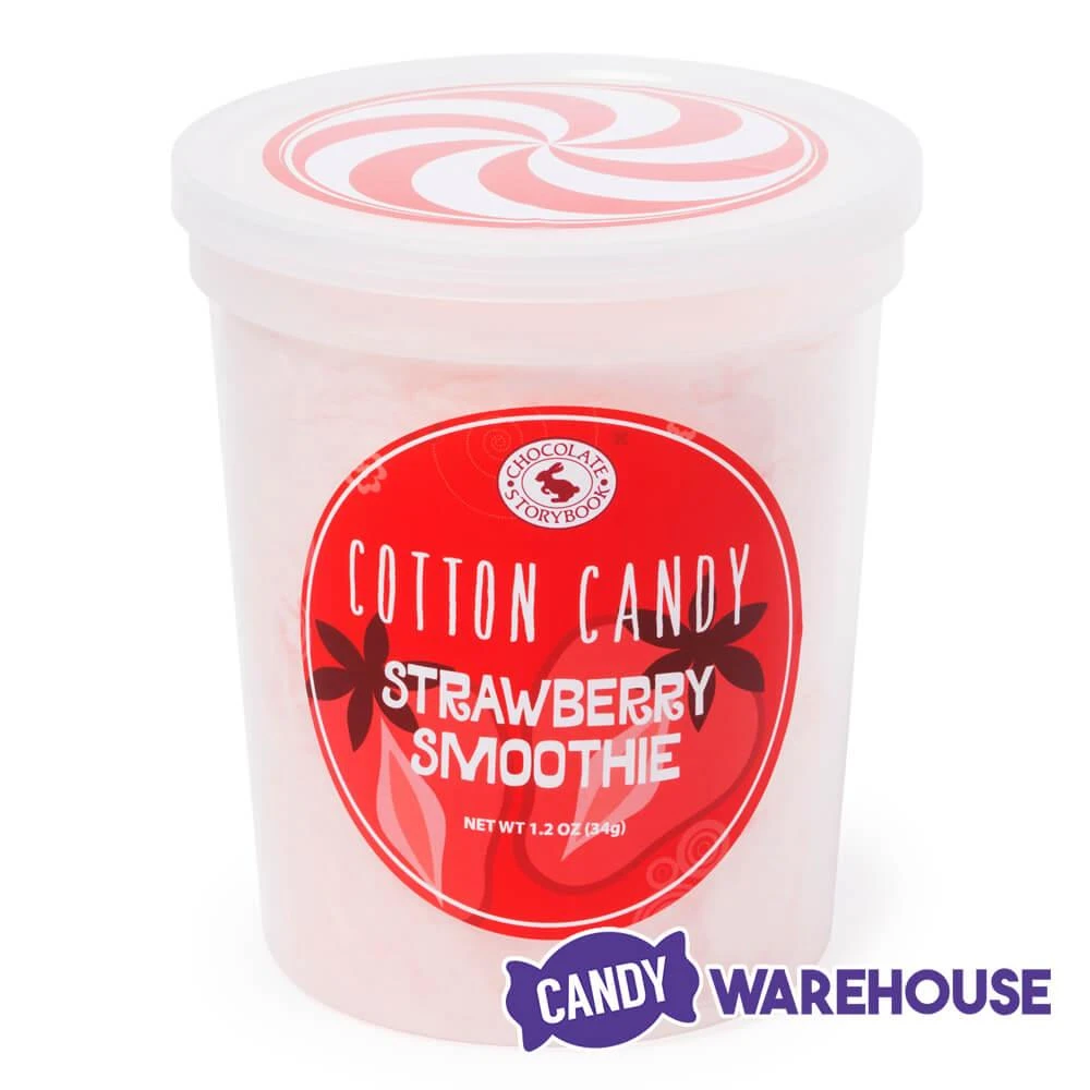 Chocolate Storybook Cotton Candy - Strawberry Smoothie: 1-Ounce Tub 4 Chocolate Storybook Cotton Candy - Strawberry Smoothie: 1-Ounce Tub - Image 2