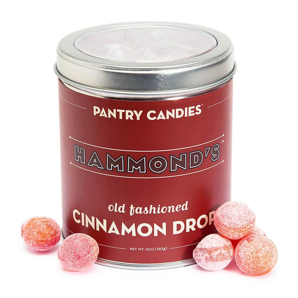 Cinnamon Drops Hard Candy: 10-Ounce Tin 3 Cinnamon Drops Hard Candy: 10-Ounce Tin