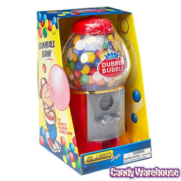 Classic Gumball Machine With Dubble Bubble Gumballs 5 Classic Gumball Machine With Dubble Bubble Gumballs - Image 3