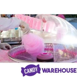 Cotton Candy Floss Sugar - Pink Vanilla: Half Gallon Carton -Candy Store cotton candy floss sugar pink vanilla half gallon carton candy warehouse 3