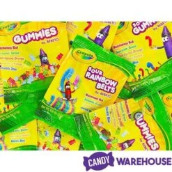 Crayola Gummy Candy Packs: 22-Piece Bag -Candy Store crayola gummy candy packs 22 piece bag candy warehouse 4