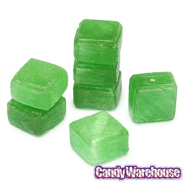 Cubes Hard Candy - Green Apple: 3LB Bag 4 Cubes Hard Candy - Green Apple: 3LB Bag - Image 2