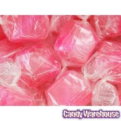 Cubes Hard Candy - Strawberry: 3LB Bag -Candy Store cubes hard candy strawberry 3lb bag candy warehouse 4