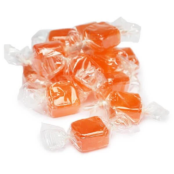 Cubes Hard Candy - Tangerine: 3LB Bag 3 Cubes Hard Candy - Tangerine: 3LB Bag