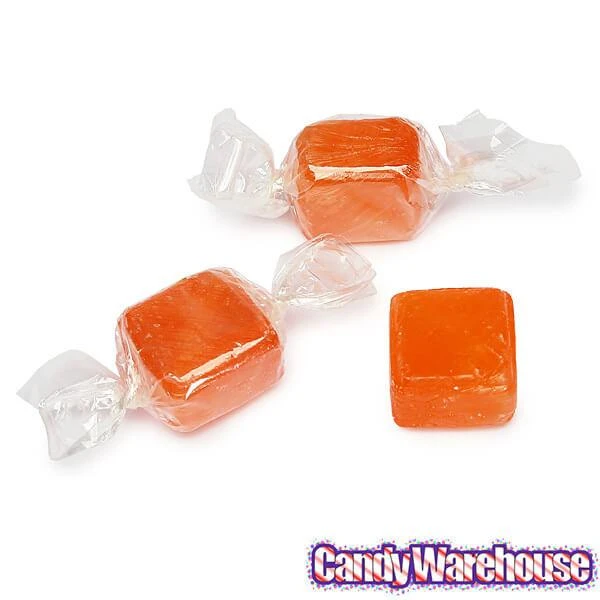 Cubes Hard Candy - Tangerine: 3LB Bag 4 Cubes Hard Candy - Tangerine: 3LB Bag - Image 2