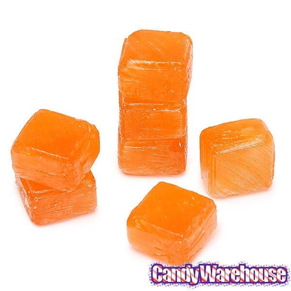 Cubes Hard Candy - Tangerine: 3LB Bag 5 Cubes Hard Candy - Tangerine: 3LB Bag - Image 3