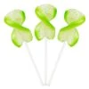 CurlyCutes Petite Crystal Ribbon Pops - Green Lime: 20-Piece Jar 2 CurlyCutes Petite Crystal Ribbon Pops - Green Lime: 20-Piece Jar -Candy Store curlycutes petite crystal ribbon pops green lime 20 piece jar candy warehouse 1