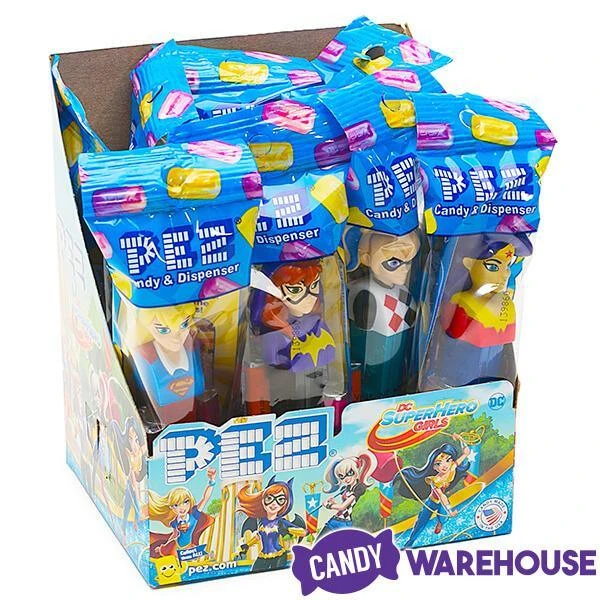 DC Superhero Girls PEZ Candy Packs: 12-Piece Display 5 DC Superhero Girls PEZ Candy Packs: 12-Piece Display - Image 3
