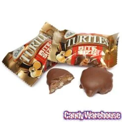 DeMet's Turtles Bite Size Chocolates: 60-Piece Box -Candy Store demet s turtles bite size chocolates 60 piece box candy warehouse 3