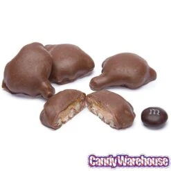 DeMet's Turtles Minis Caramel Nut Cluster Chocolates - Original: 5-Ounce Bag -Candy Store demet s turtles minis caramel nut cluster chocolates original 5 ounce bag candy warehouse 4